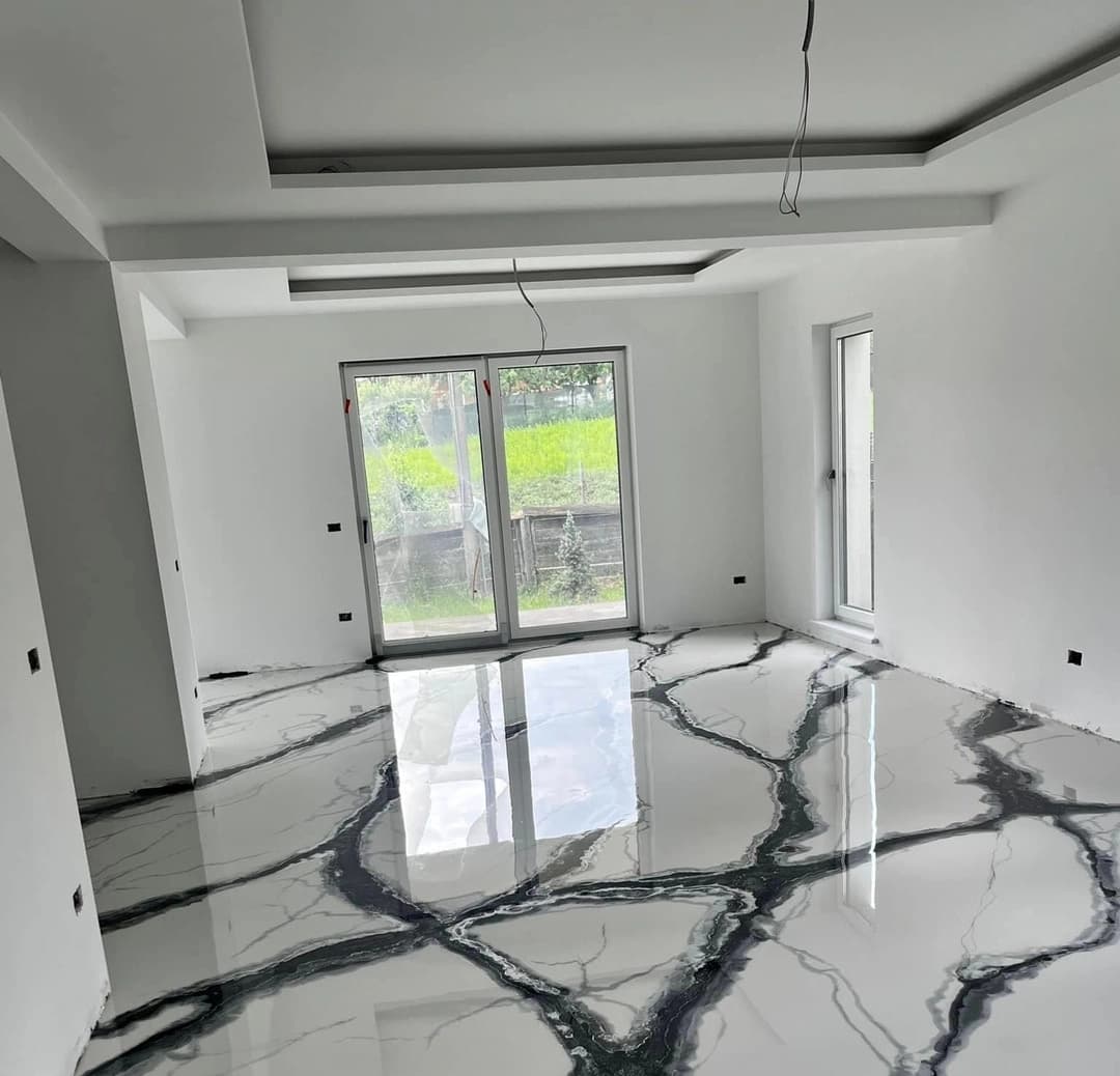 Premium epoxy flooring installation by Nigies Services Limited